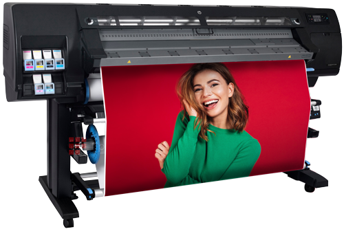 Hp designjet l26500 pesat na holste